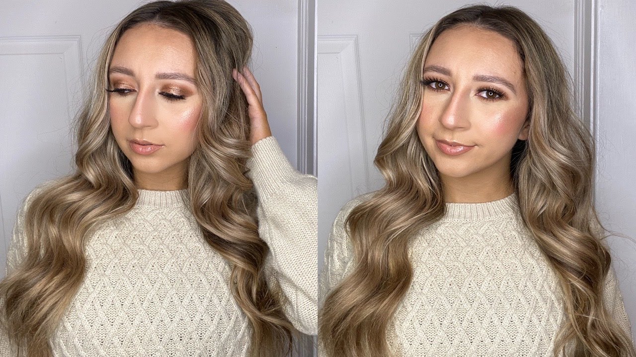 How to curl beachy waves