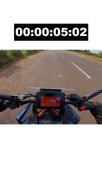 KTM 390 Duke 0-100kmph time. #ktmduke390