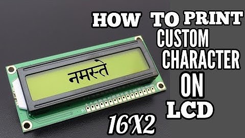 Unlock the full potential of your 16x2 LCD display with Arduino: Create custom characters like a pro