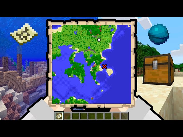 Como Achar um Mapa do Tesouro Minecraft
