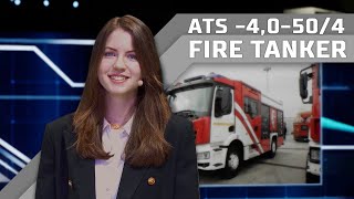 New Fire Fighting Vehicles: Ats -4,0-50/4 (63934) Fire Tanker