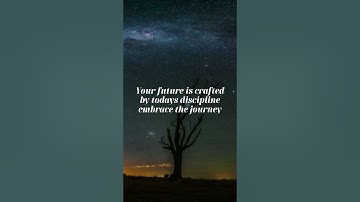 Discipline Builds Destiny: Craft Your Future Today! 🚀✨ #shorts