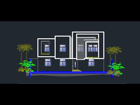  Best  House  Plan  New In 2D AutoCAD 2021  Part 4 YouTube
