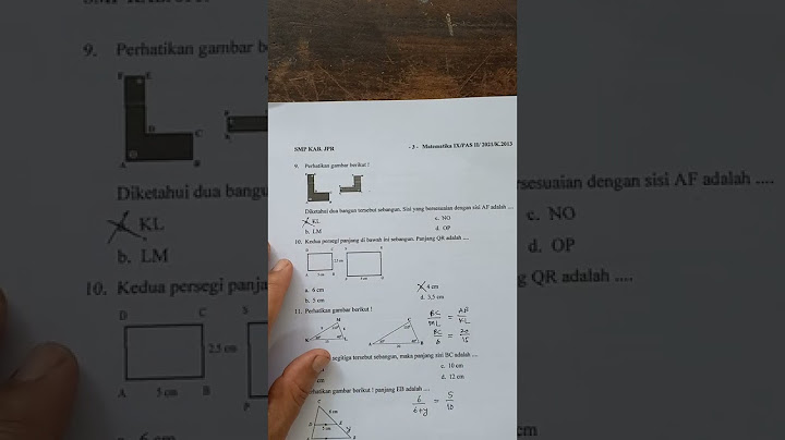 Banyaknya pasangan segitiga yang kongruen adalah titik titik pasang