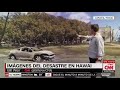 CNNE- Bill Weir nos muestra la devastación de los incendios en Lahania, Hawai. Voz Juan Montesdeoca.