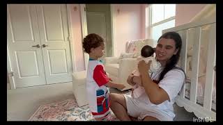 brother and sister babysit they're newborn daughter (inshot edit music 2026)(@LionFamilyOfficial)