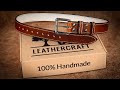 Making Leather Belt