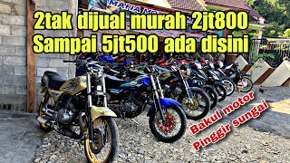 MOTOR 2TAK DIJUAL MURAH 2JT800 SAMPAI 5JT500 SURAT LENGKAP SEMUA(TERJUAL SEMUA❌❌CEK VIDEO TERBARU✅✅)