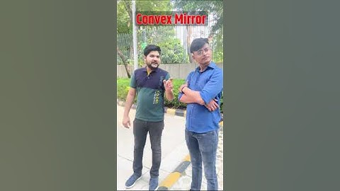 Convex Mirror Properties and Image Formation #short #science #scienceexperiments #physics #ytshorts