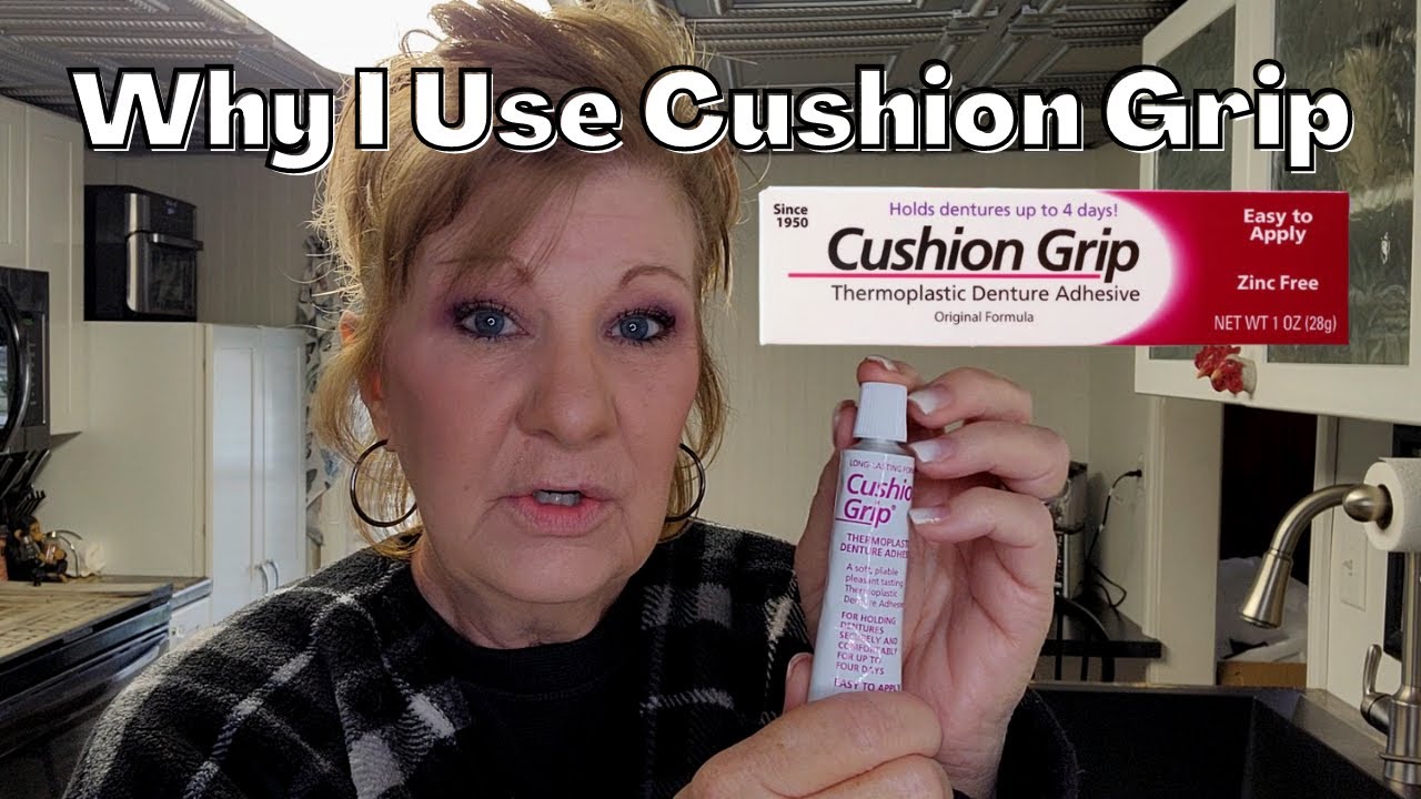 How to Use Cushion Grip Denture Adhesive