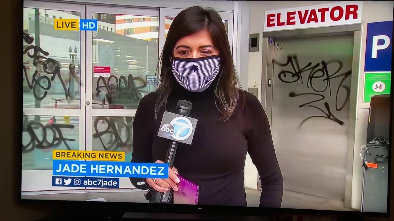 Looters steal ATMs Los Angeles Floyd protest