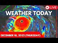 Weather Today Forecast December 18, 2025 (Thursday) | Bagyo Update Today | LPA Update Today