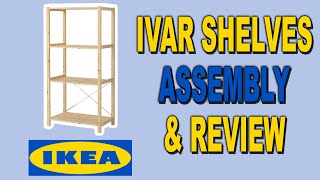 IKEA IVAR Shelf Assembly and Review | Clueless Dad