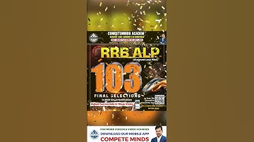 Congratulations to Every Achiever Who Made This Journey Worth It ❤️ #sivareddylogics #rrbalp