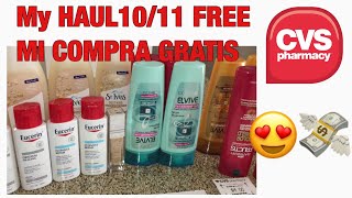 My CVS HAUL TOTALLY FREE😍MI COMPRA EN CVS TOTALMENTE GRATIS