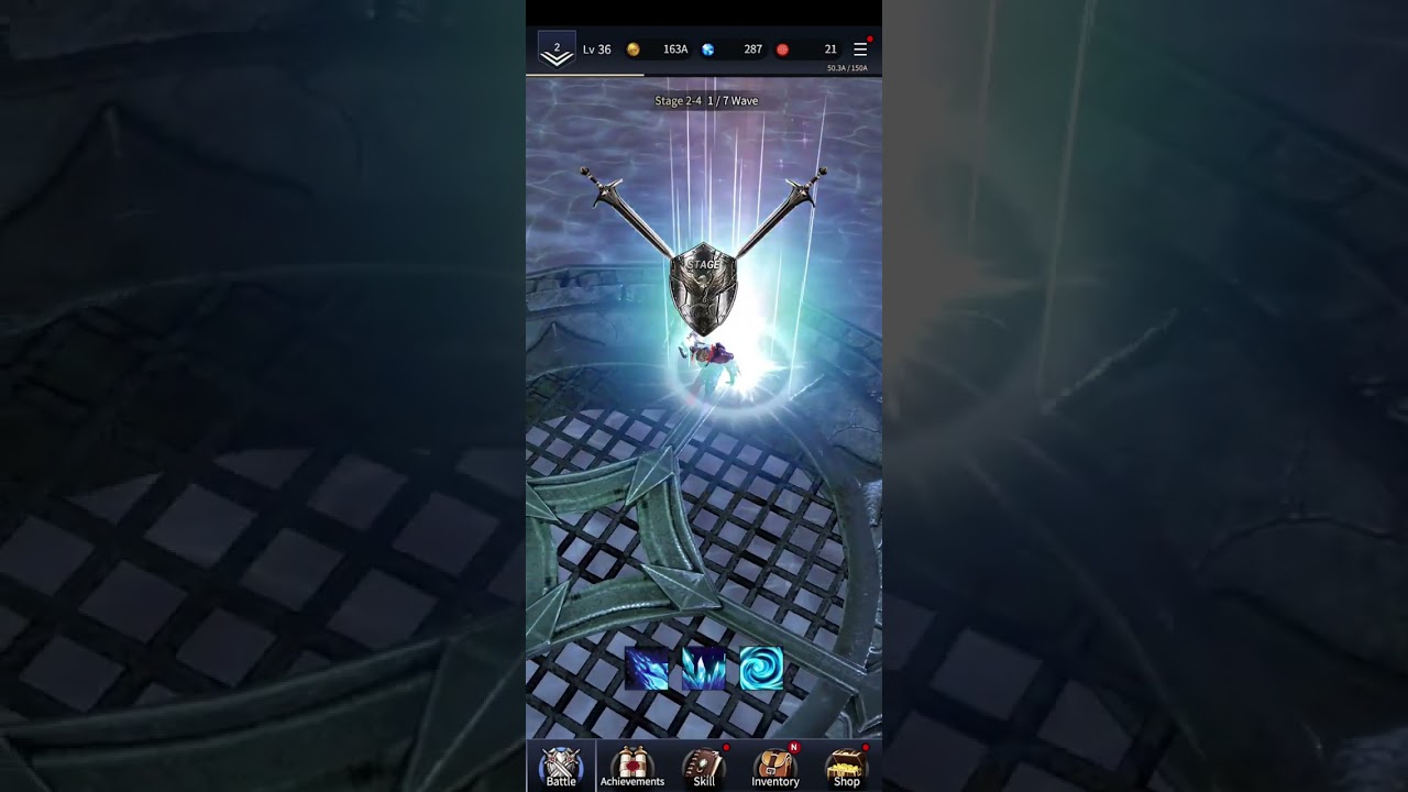 Gameplay of the crypto game cryptornado, earn crypto playing today. 