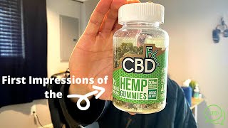 First Impressions 300mg CBD Gummy Bear (Agave Berry)  - 10% Discount Code Below