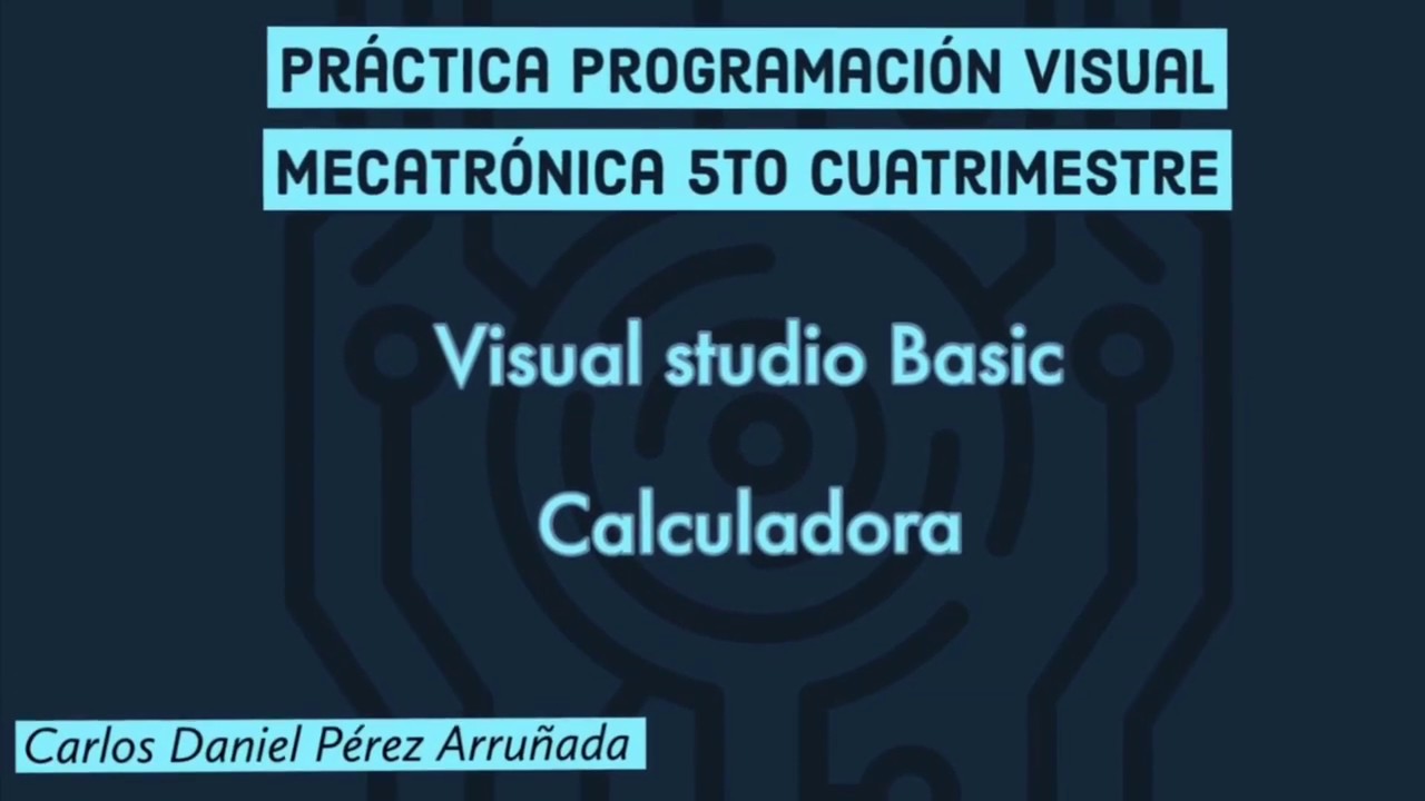 Calculadora en Visual Basic 2020 - YouTube