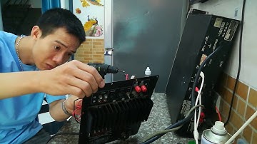 Sửa loa sub b&w bị ù