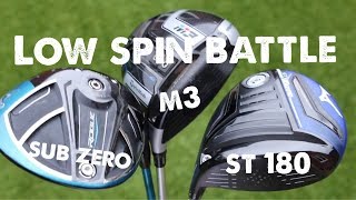 Low Spin Battle - ROGUE SUB VS MIZUNO ST180 VS M3 LOW SPIN