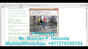 Traffic Sign Detection using image processing matlab project code