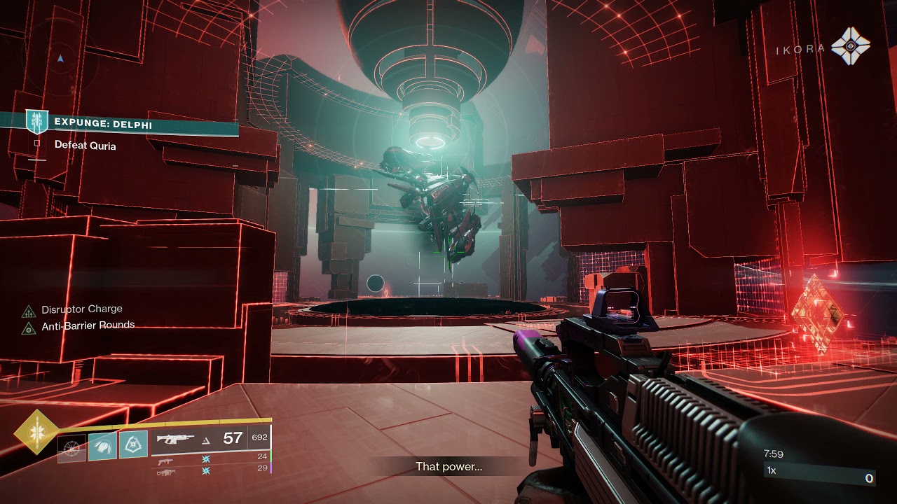 Expunge Delphi Mission (Quria Boss Fight)