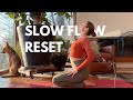 Slow Gentle Yoga Flow for Energetic Reset | Nervous System Reset &amp; Deep Release