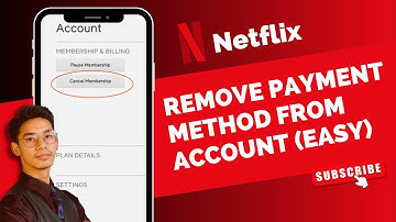 Hoe verwijder ik een betaalmethode van Netflix?
