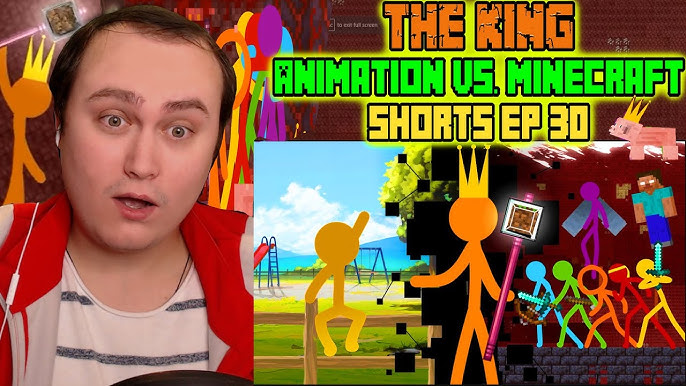 Note Block Battle - Animation vs. Minecraft Shorts #Alan_Becker_so #al, Alan Becker