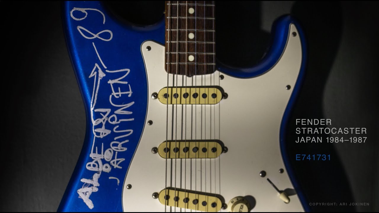 FENDER STRATOCASTER (JAPAN) 1984–1987