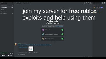 Roblox Exploit Discord Server (link in description)