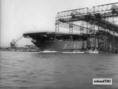 Aircraft carrier USS Yorktown (CV-10) is launched - 21 January 1943