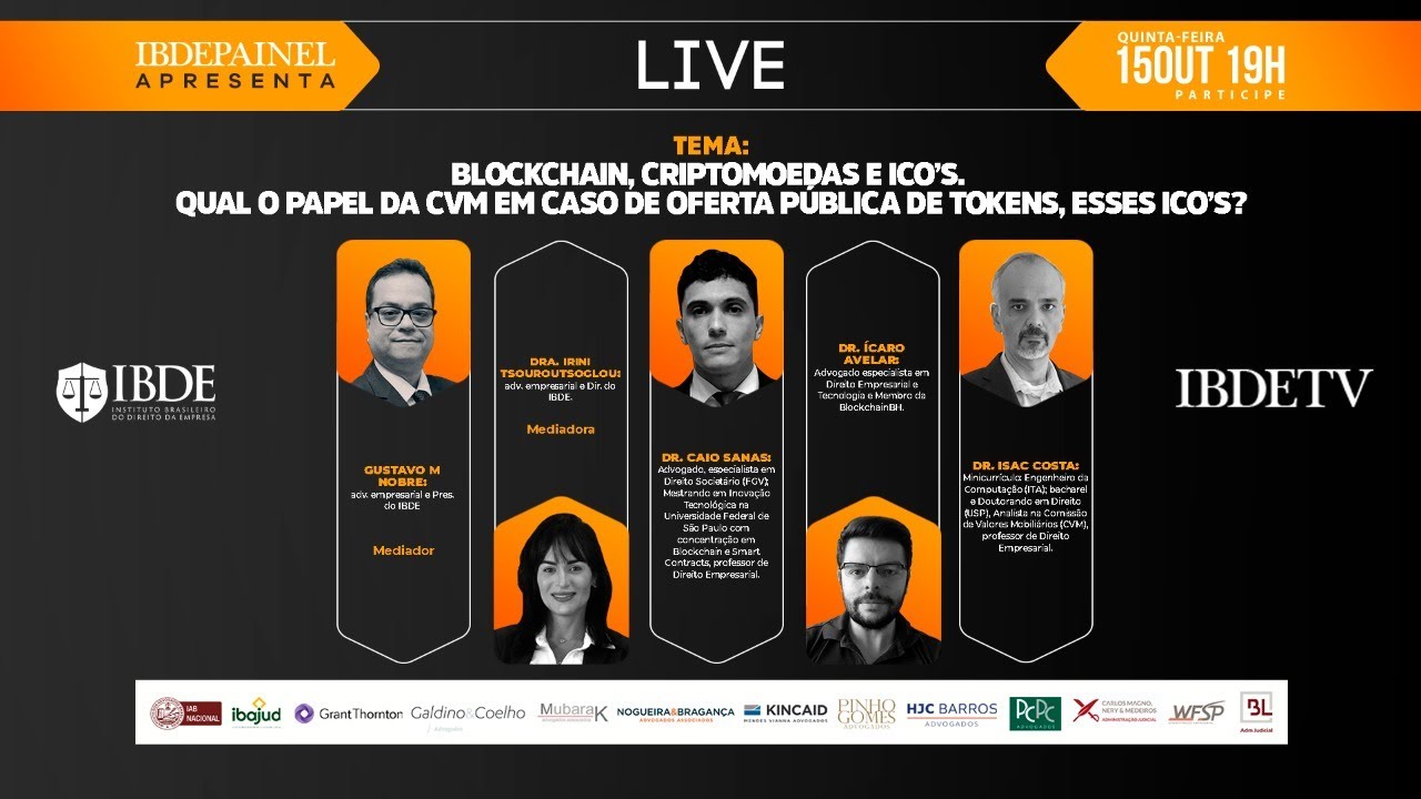 Blockchain,Criptomoedas e ICO’S. Qual o papel da CVM em caso de oferta  pública de tokens,esses ICO’S