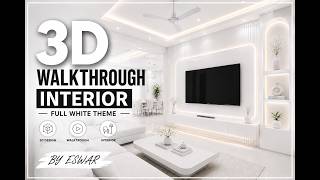 White Theme 3D Walkthrough screenshot 1
