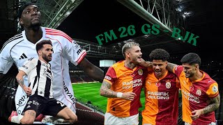 FM26 GALATASARAY BEŞİKTAŞ DERBİSİ #fm24 #fm26 #gaming #gameplay #gs #bjk #galatasaray