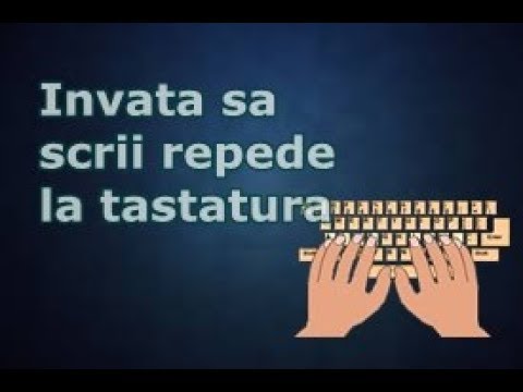 Video: Cum Se Scrie Rapid Pe Tastatură