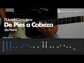 Cómo tocar De Pies a Cabeza de Maná en Guitarra - Overline Music [Tutorial]