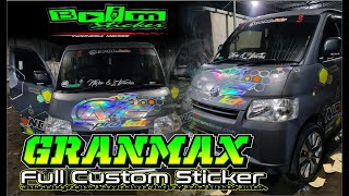 Download lagu Pick Up Granmax Mbois Custom Holograpich & Revlektive Vinyl. #baimsticker