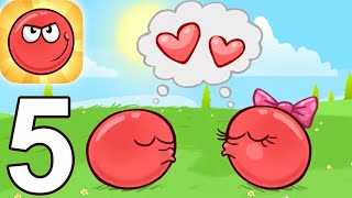Red Ball 4 - Gameplay Walkthrough Video Part 5 - Level 61 - 75 (iOS Android)
