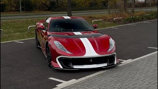 Lipstick red Tailor made Ferrari 812 comp Ferrari 812 Competizione Tailor Made