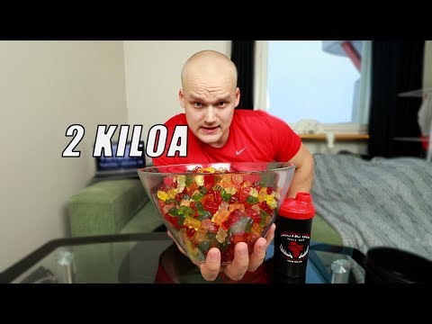 2 Kiloa Nallekarkkeja