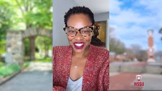 WSSU Alumni Message to Freshmen, Class of 2029