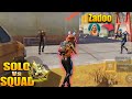 I Wiped YouTubeZadoo & His Squad alone 🔥| SOLO Vs SQUAD | Farlight 84