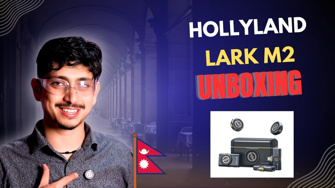 Hollyland Lark M2 Mic Unboxing & Review || Wireless Microphone in Nepali