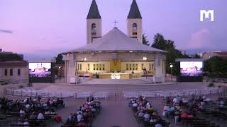 Oglądajcie wieczorny program modlitewny z kościoła św. Jakuba w Medziugorju.