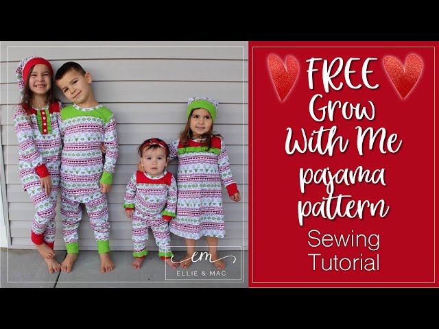 Kids Pants Tutorial with FREE Pattern! 