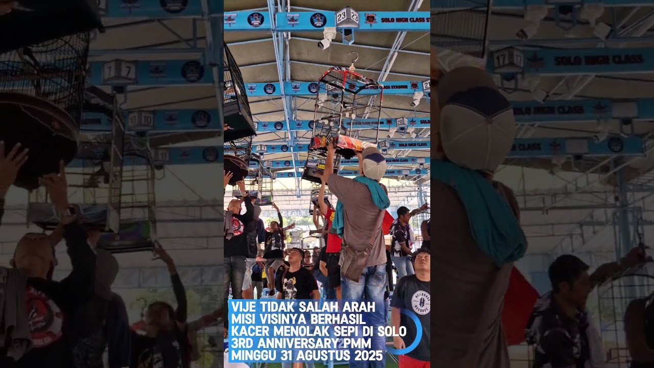 KACER MENOLAK SEPI DI SOLO ‼️3RD ANNIVERSARY PMM SOLO HIGH CLASS STADIUM MINGGU 31 AGUSTUS 2025