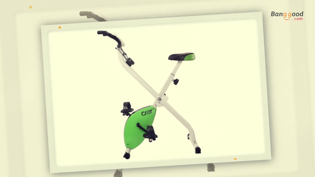 cheapest folding exercise bike