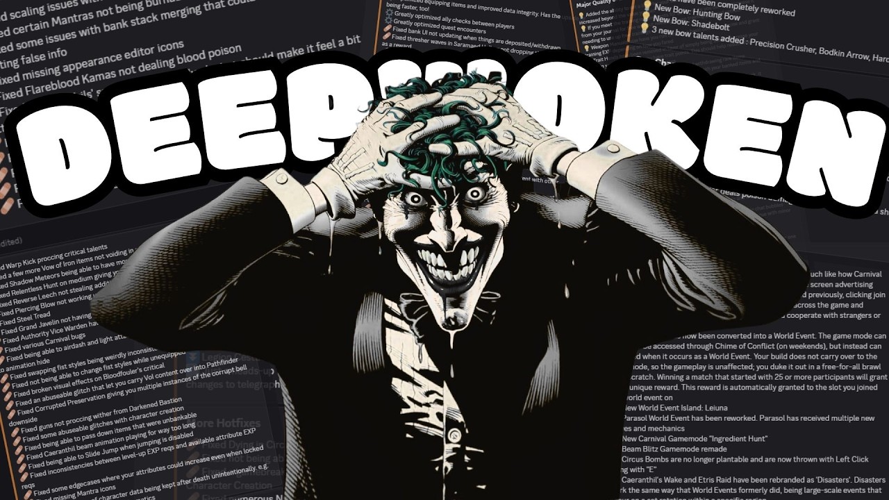 LOOK WHAT YOU DID TO US... | Deepwoken