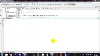 How to Replace Item Of AWT List in Java Applet and AWT in Netbeans